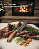 Faca Artesanal para Churrasco Personalizada | Aço Carbono de 9"