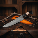 Faca Aço Damasco Leader 280 Camadas