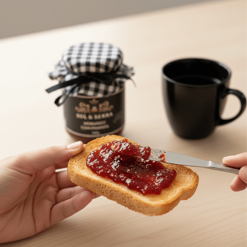 Geleia Morango com Pimenta