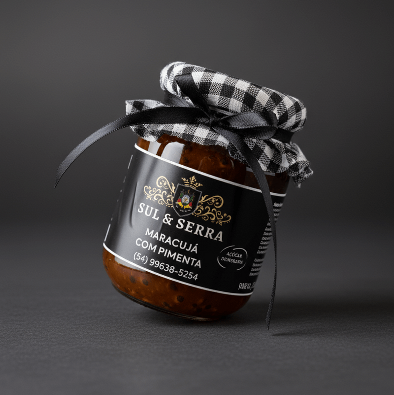 Geleia Maracujá com Pimenta