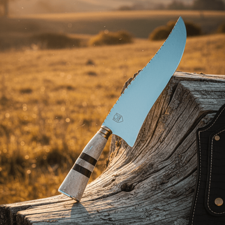 Picanheira Turca cabo em Osso e Madeira