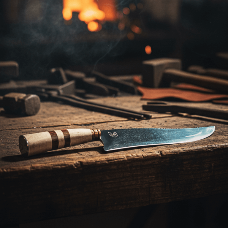 Picanheira Turca cabo em Osso e Madeira