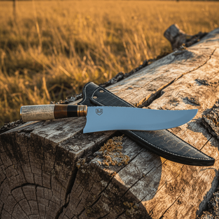 Picanheira Turca cabo em Chifre bovino, Madeira e Osso