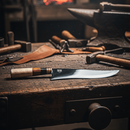 Picanheira Turca cabo em Chifre bovino, Madeira e Osso