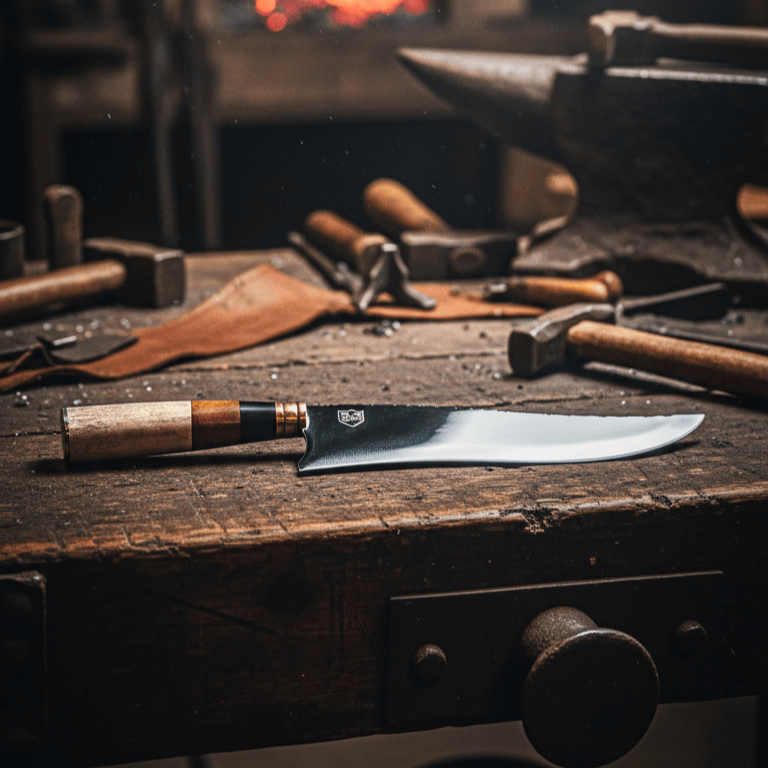 Picanheira Turca cabo em Chifre bovino, Madeira e Osso