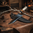 Picanheira Turca cabo em Chifre bovino, Madeira e Osso